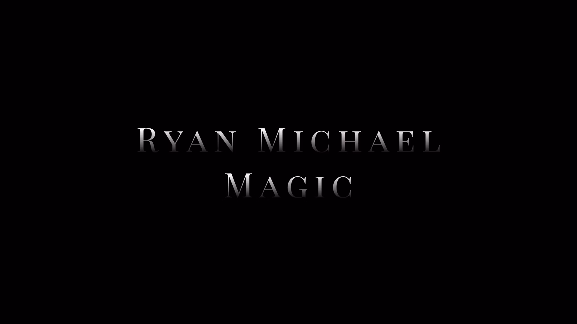 Ryan Michael Magic – Video Placeholder